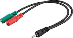 Goobay 50467 3.5mm Masculin În 3.5mm 2x Femelă