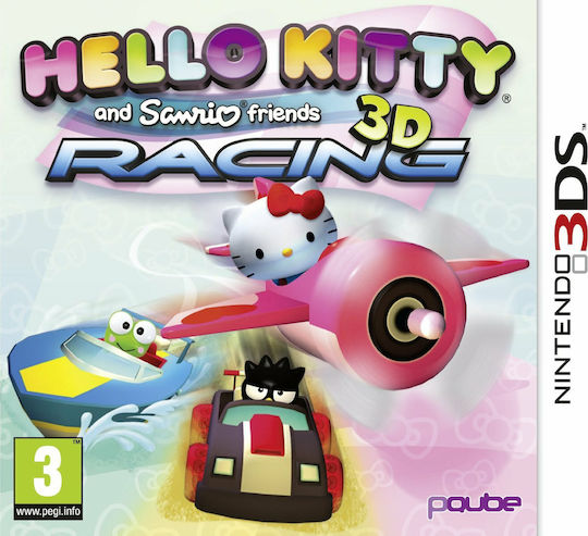 Hello Kitty and Sanrio Friends 3D Racing Joc 3DS