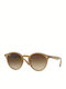 Ray Ban Unisex Sunglasses with Brown Plastic Frame and Brown Lens RB2180 616613