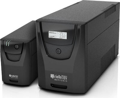 Riello NPW 2000 UPS Line-Interactive 2000VA 1200W with 6 IEC Power Plugs