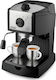 De'Longhi 0132104134 Μηχανή Espresso 1100W Πίεσης 15bar Μαύρη
