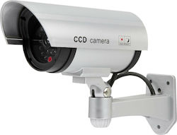 Olympia DC 400 Ψεύτικη Κάμερα Παρακολούθησης Τύπου Bullet Ασημί