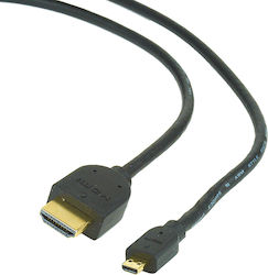 Cablexpert HDMI 1.4 Cable HDMI male - micro HDMI male 1.8m Black