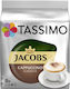 Tassimo Capsule Cappuccino Jacobs Cappuccino Compatibile cu Mașina Tassimo 8capace