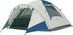 OZtrail Tasman 3V Dome Camping Tent Igloo White with Double Cloth 3 Seasons for 3 People 205x205x125cm