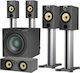 Bowers & Wilkins Σετ Ηχείων Home Cinema 5.1 685 S2 Theatre Black