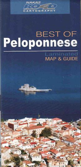 Peloponnese, Laminierte Karte und Führer