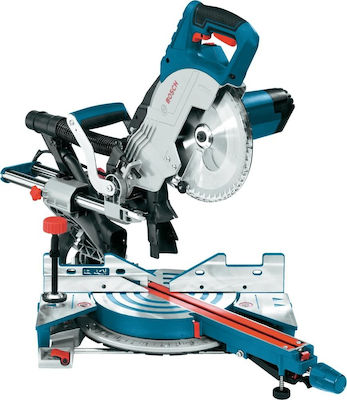 Bosch GCM 8 SJL Professional Miter Säge Schiebe mit Leistung 1600W, Laserführung, Sägeblattdurchmesser 216mm & Schnittgeschwindigkeit 5500Umdrehungen pro Minute