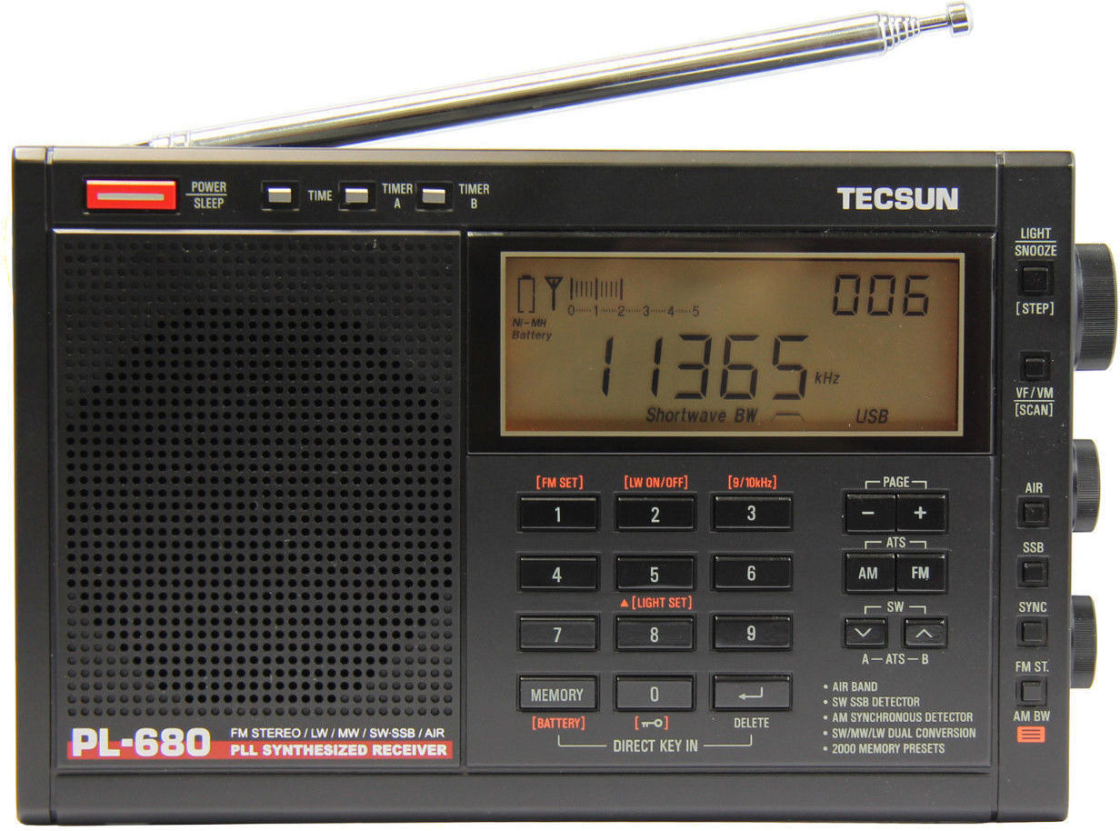 Shortwave Portable PL-680 Tecsun TECSUN　PL680 Radio SSB with ラジオ・コンポ
