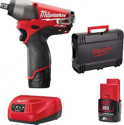 Milwaukee M12 CIW12-202C Brushless Schlagschrauber 2x2Ah mit Aufnahme 1/2"