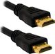 Powertech HDMI 1.4 High Speed 1080p 120Hz Cable HDMI male - HDMI male 1m Μαύρο