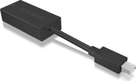 Icy Box IB-AC504 Convertor Mini DisplayPort Masculin La VGA Feminin 1 Bucată