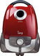 Izzy AC1108 Vacuum Cleaner 700W Bagged 4lt Red