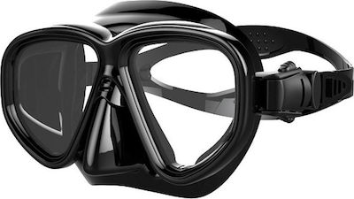 XDive Silicone Diving Mask Lexus Black