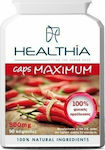 Healthia Caps Maximum Συμπλήρωμα για Αδυνάτισμα 90 κάψουλες