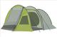 Campus Serengeti Summer Camping Tent Tunnel Green with Double Cloth for 6 People 480x185cm