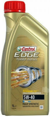 Castrol Λάδι Αυτοκινήτου Edge Turbo Diesel 5W-40 C3 για κινητήρες Diesel 1lt