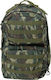 Campus Force Rucsac Militar Rucsacuri din Poliester Variație grecească Verde 30lt