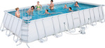 Bestway Πισίνα PVC με Μεταλλικό Σκελετό & Αντλία Φίλτρου 732x366x132εκ.