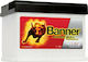 Banner Baterie Auto P6340 cu Capacitate 63Ah și CCA 620A