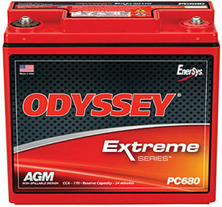 Odyssey Battery Motorradbatterie 2300A mit Kapazität 16Ah