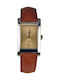 Baume & Mercier Watch Battery with Brown Leather Strap