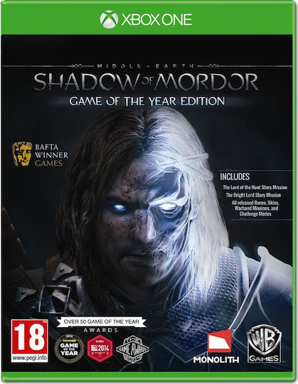 Middle-earth: Shadow of Mordor Игра на годината Издание Игра за Xbox One