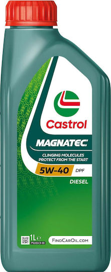 Castrol Magnatec Diesel DPF Синтетичен Масло за Автомобили 5W-40 1лт