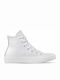 Converse Chuck Taylor All Star Leather Stiefel Weiß