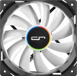 Cryorig QF120 Silent Case Fan με Σύνδεση 4-Pin Molex / 4-Pin PWM