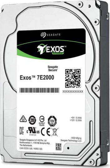 Seagate Enterprise Capacity 2TB HDD Festplatte 2.5" SAS 3.0 7200Umdrehungen pro Minute mit 128MB Cache für NAS ST2000NX0273
