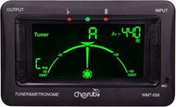 Cherub Chromatisch Tuner / Metronom WMT-558 in Schwarz Farbe