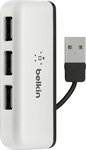 Belkin USB 2.0 Hub 4 Anschlüsse mit USB-A Verbindung Silber