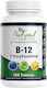 Natural Vitamins Vitamin B12 Vitamin for Nervous System Health 1000mcg 100 Tablets
