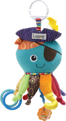 Lamaze Anhänger Spielzeug für Auto mit Beißring und Spiegel Captain Calamari L27068