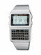 Casio Ceas Digital Pentru Bărbați 33.1mm Cu Baterie Argintiu / Argintie Brățară Din Metal