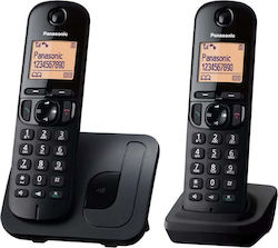 Panasonic KX-TGC212 Schnurlostelefon Schwarz