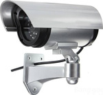 Benson Dummy Dummy Surveillance Bullet Camera Silver