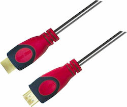 Aculine HDMI-009 Cabluri HDMI HDMI 1.4 HDMI De Sex Masculin - Mini HDMI De Sex Masculin 1m Negru