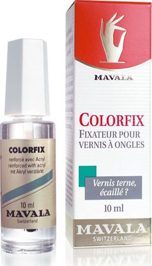 Mavala Switzerland Colorfix 10ml Top Coat for Regular Nail Polish 10ml