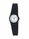 Q&Q Women's Watch with Black Rubber Strap
