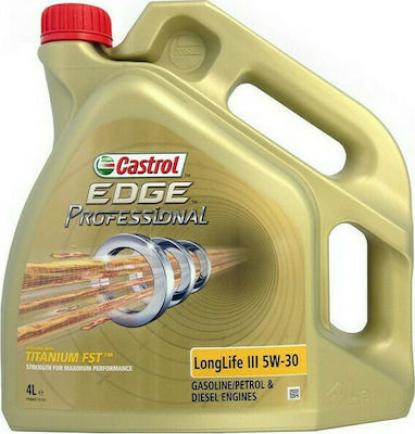 Castrol Λάδι Αυτοκινήτου Edge Longlife III 5W-30 4lt