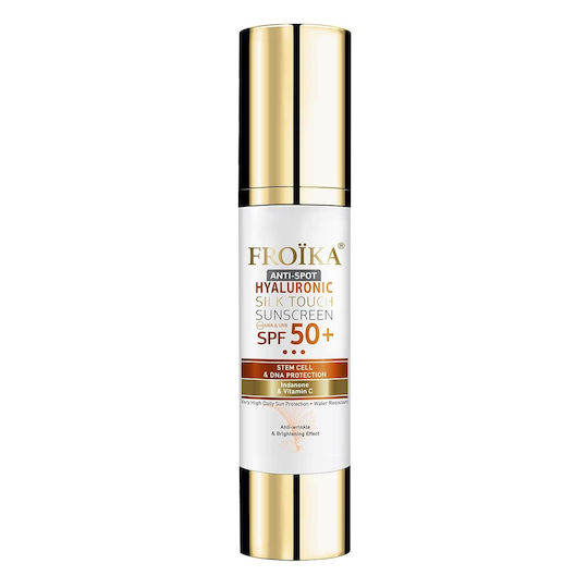 Froika Hyaluronic Silk Touch Anti-Spot SPF 50+ Αδιάβροχη Αντηλιακή Κρέμα Προσώπου 50ml