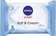 Nivea Soft & Cream Υποαλλεργικά Μωρομάντηλα 63τμχ