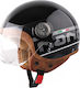 Beon B-110 Nano+ Black Motorradhelm Jet 1000gr