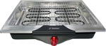 Serton DF Tabletop Electric Grill Aluminium Grill 2000W with Adjustable Thermostat 37.5cmx24cmcm