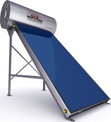 SOL-Violaris EnergyPro Ηλιακός Θερμοσίφωνας 120lt/2m² Glass Διπλής Ενέργειας με Επιλεκτικό Συλλέκτη