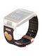 Samsung Moschino Original Armband Silikon Braun (Samsung Gear 2/Gear Neo)