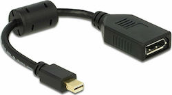 DeLock 65554 Mini-DisplayPort männlich zu DisplayPort weiblich