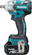 Makita Brushless Impact Wrench Battery 18V 2x4Ah with Socket 1/2"